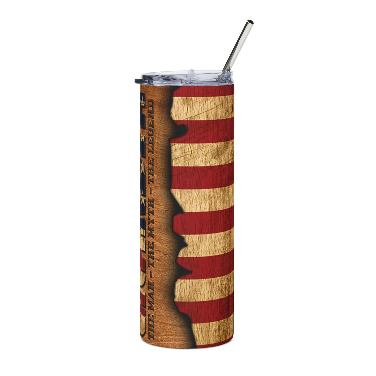 Grandpa 20oz Stainless Steel Tumbler — Insulated Travel Cup for Dads & Grandfathers