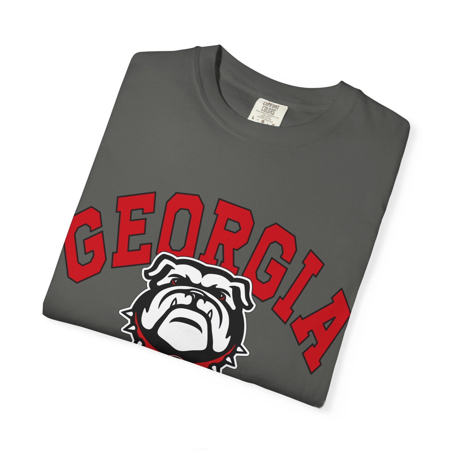 Georgia Bulldogs T-Shirt — Vintage Collegiate Bulldog Logo Tee
