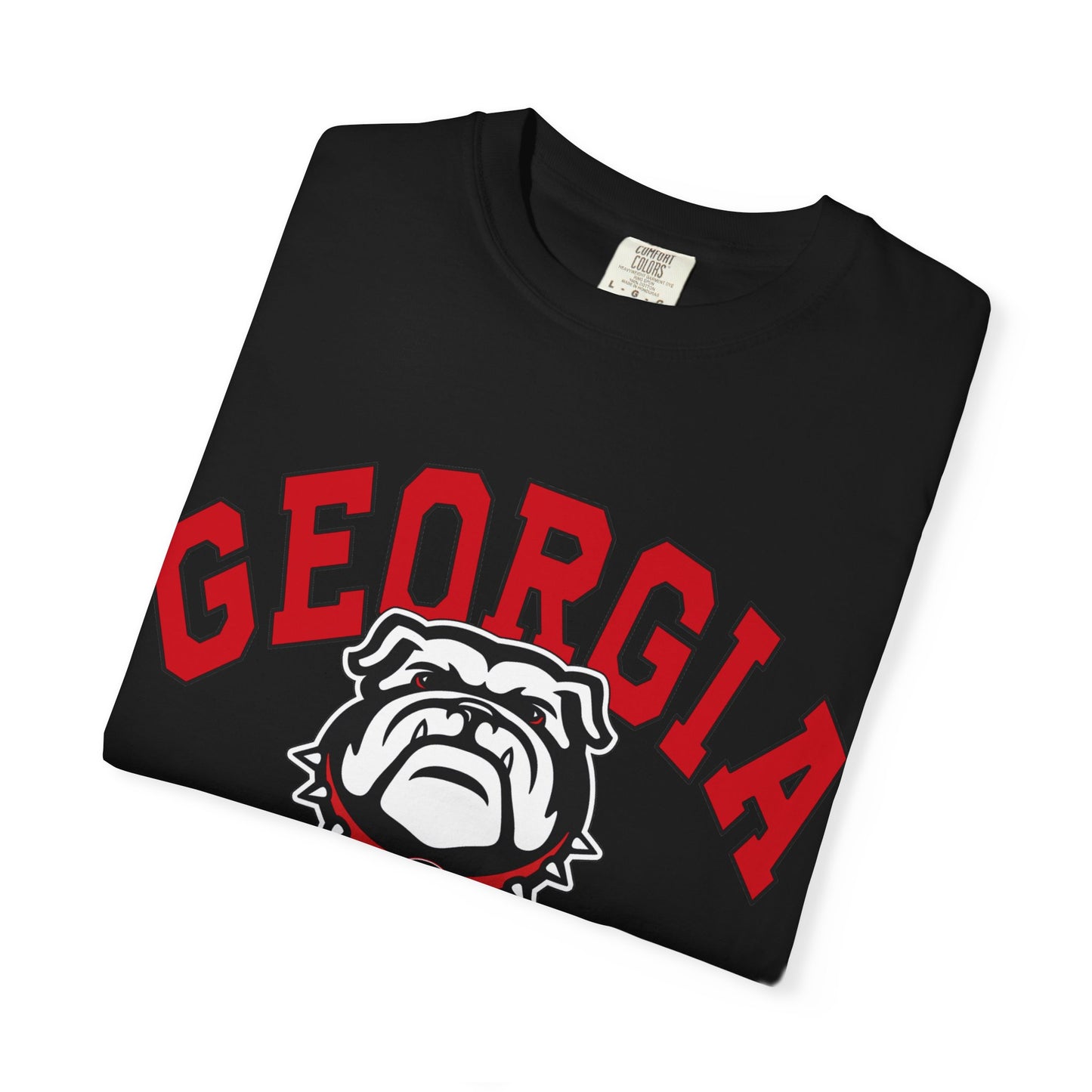 Georgia Bulldogs T-Shirt — Vintage Collegiate Bulldog Logo Tee