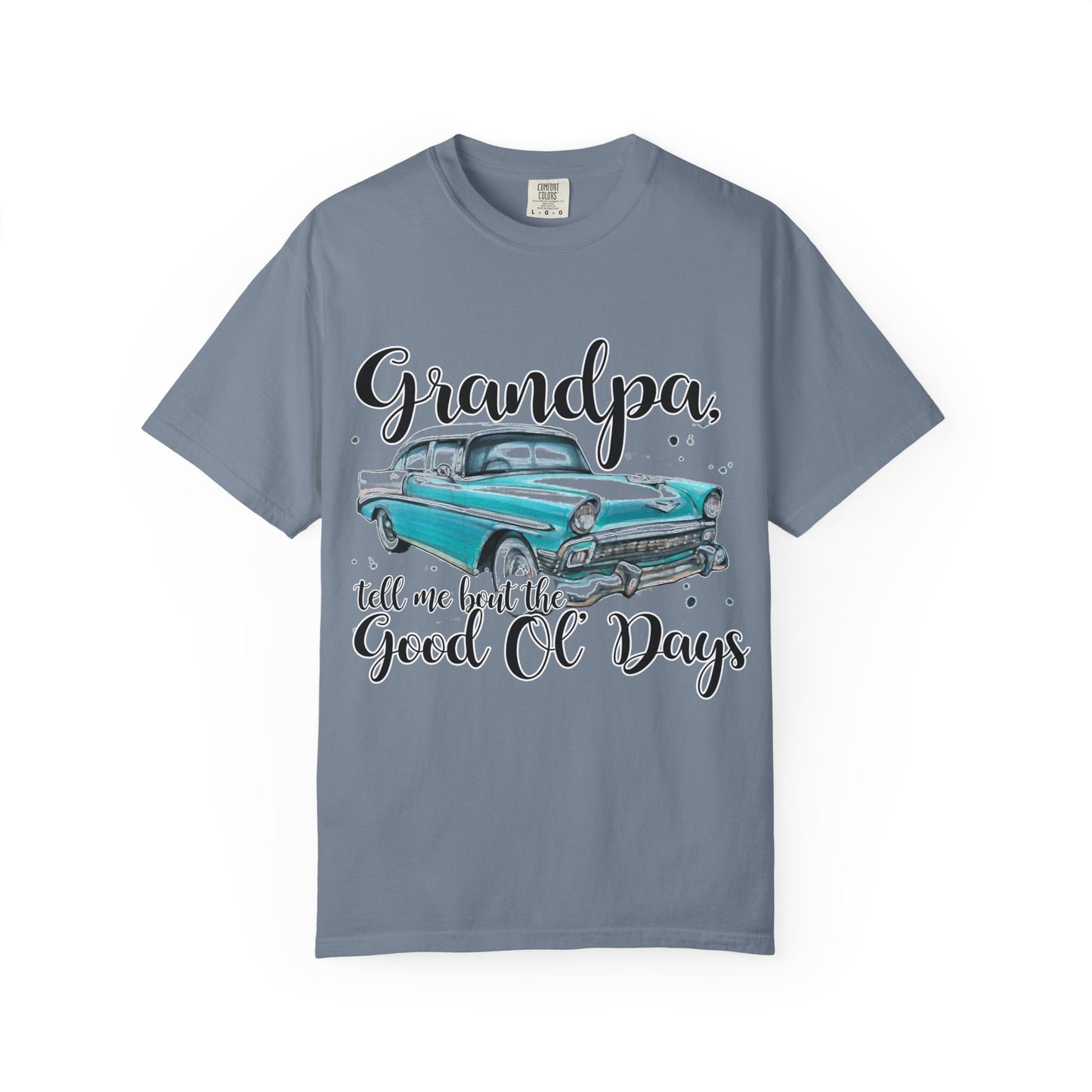 Grandpa "Good Ol' Days" Classic Car T-Shirt