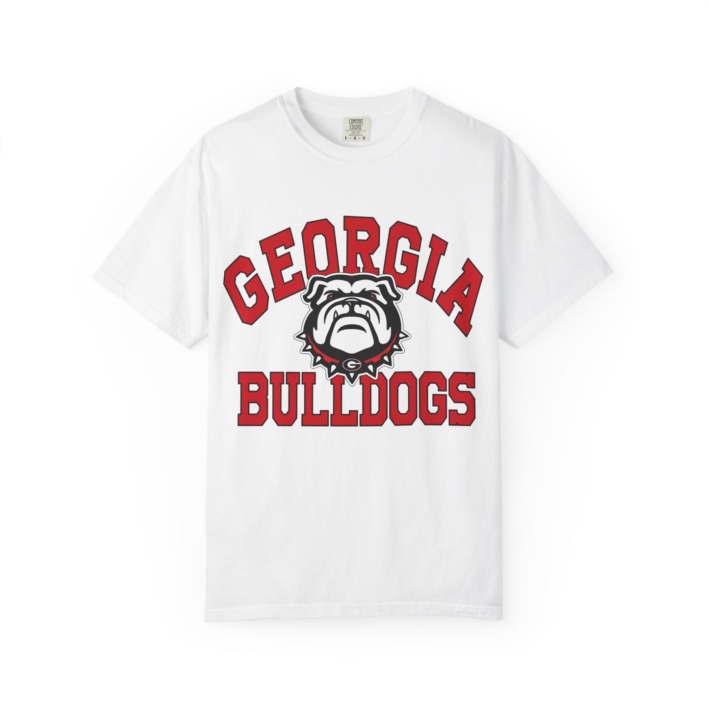 Georgia Bulldogs T-Shirt — Vintage Collegiate Bulldog Logo Tee