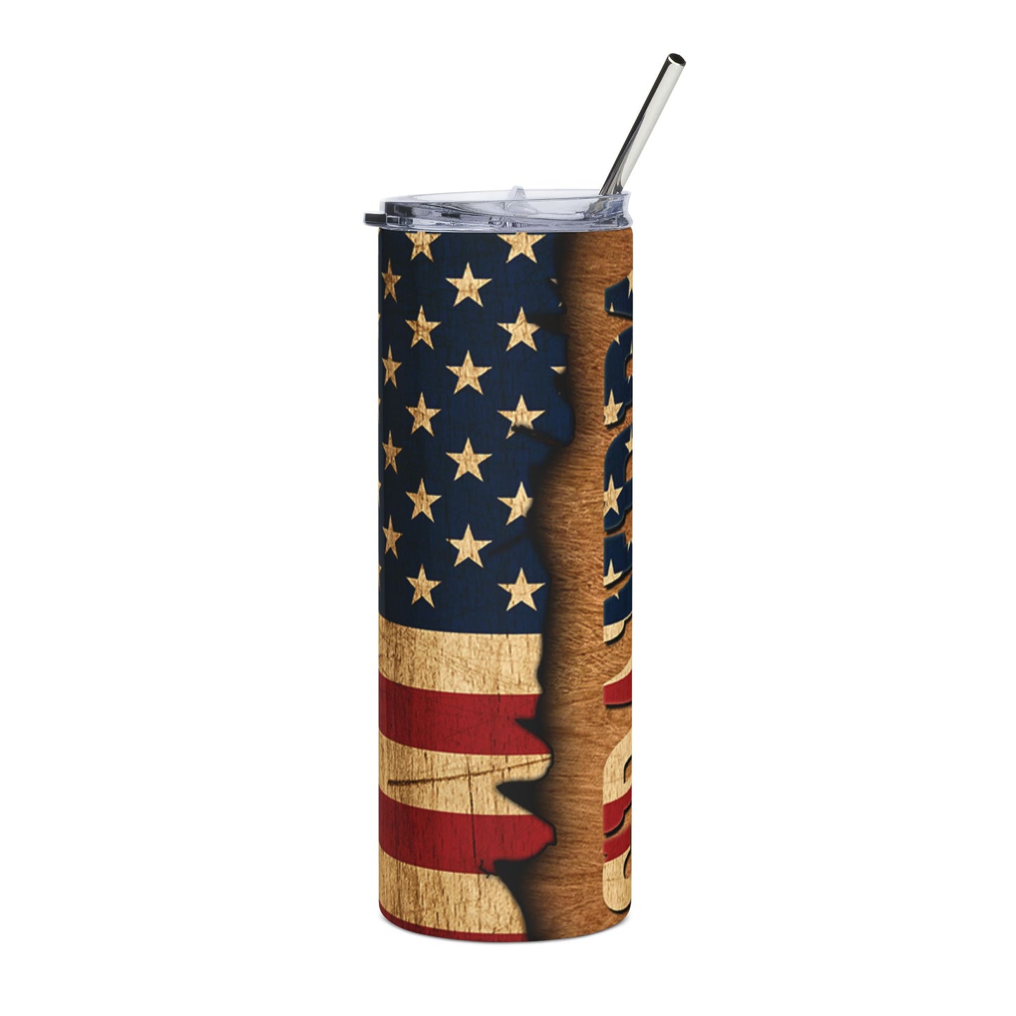 Grandpa 20oz Stainless Steel Tumbler — Insulated Travel Cup for Dads & Grandfathers