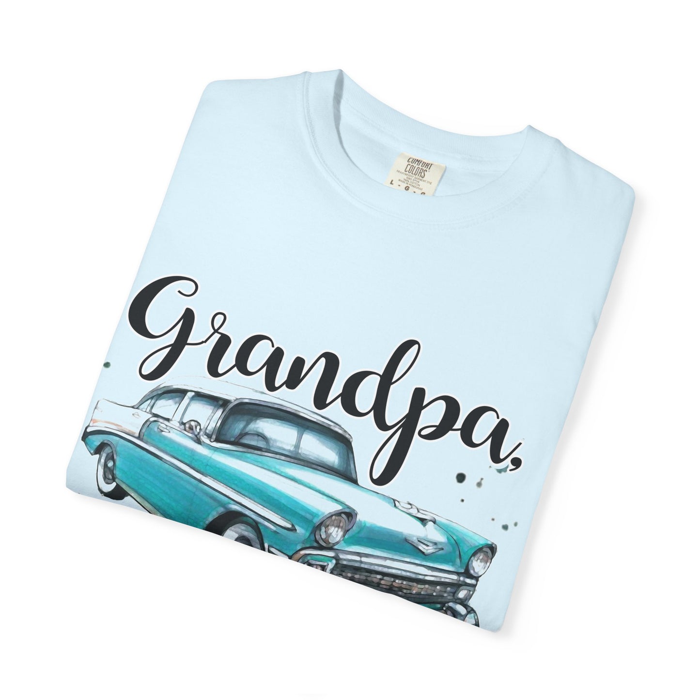 Grandpa "Good Ol' Days" Classic Car T-Shirt