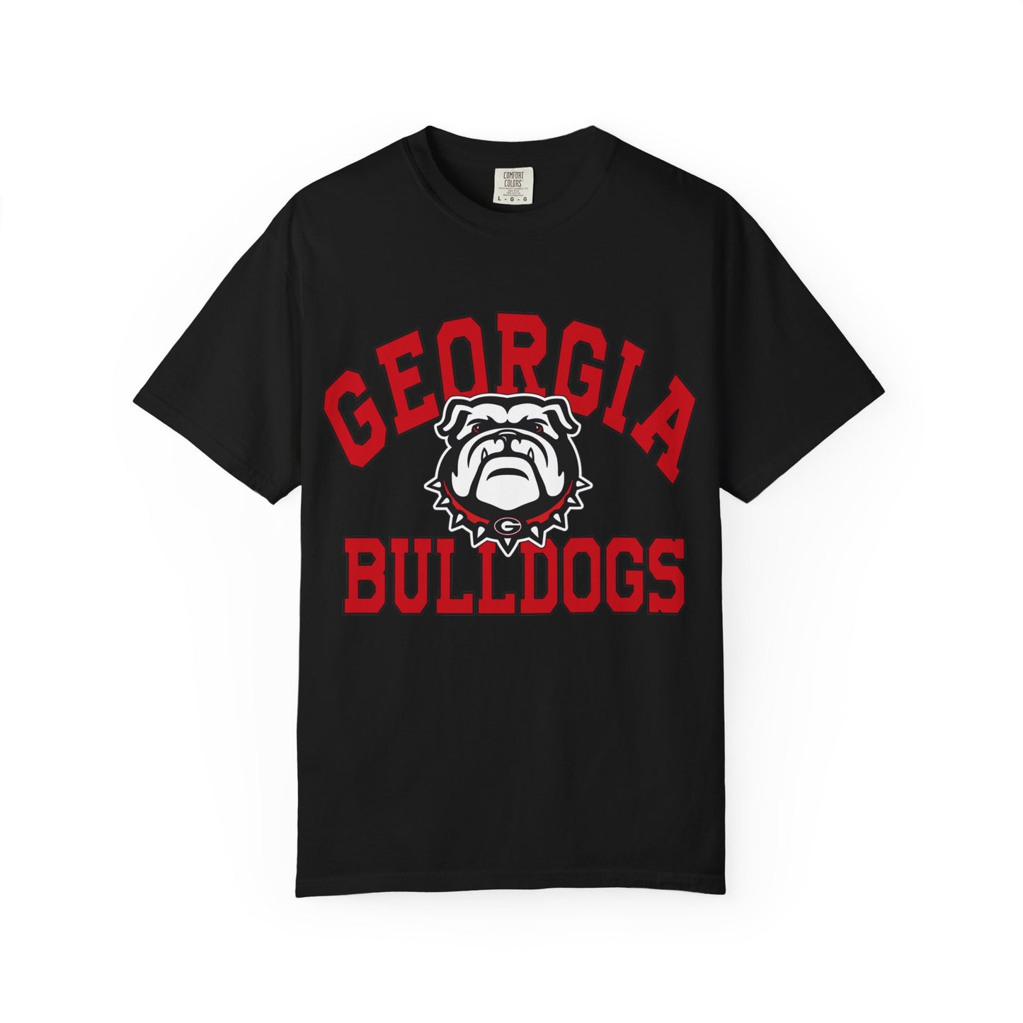 Georgia Bulldogs T-Shirt — Vintage Collegiate Bulldog Logo Tee