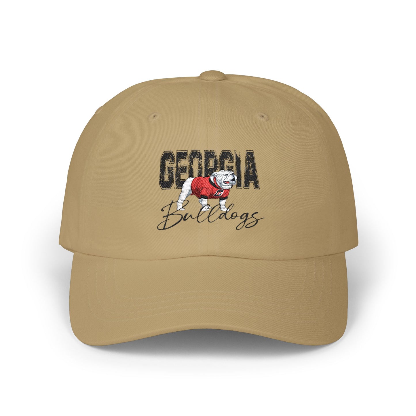 Georgia Bulldogs Dad Cap — Classic Embroidered College Baseball Hat