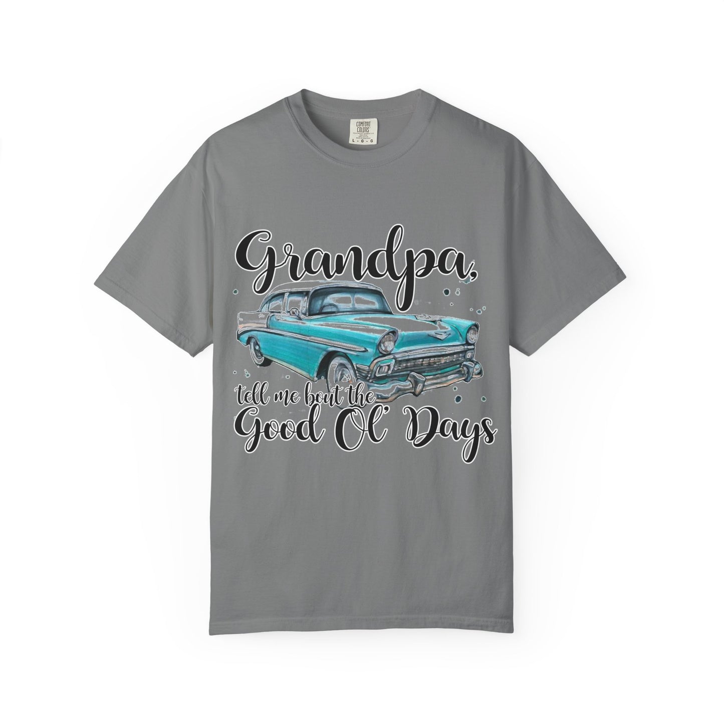 Grandpa "Good Ol' Days" Classic Car T-Shirt