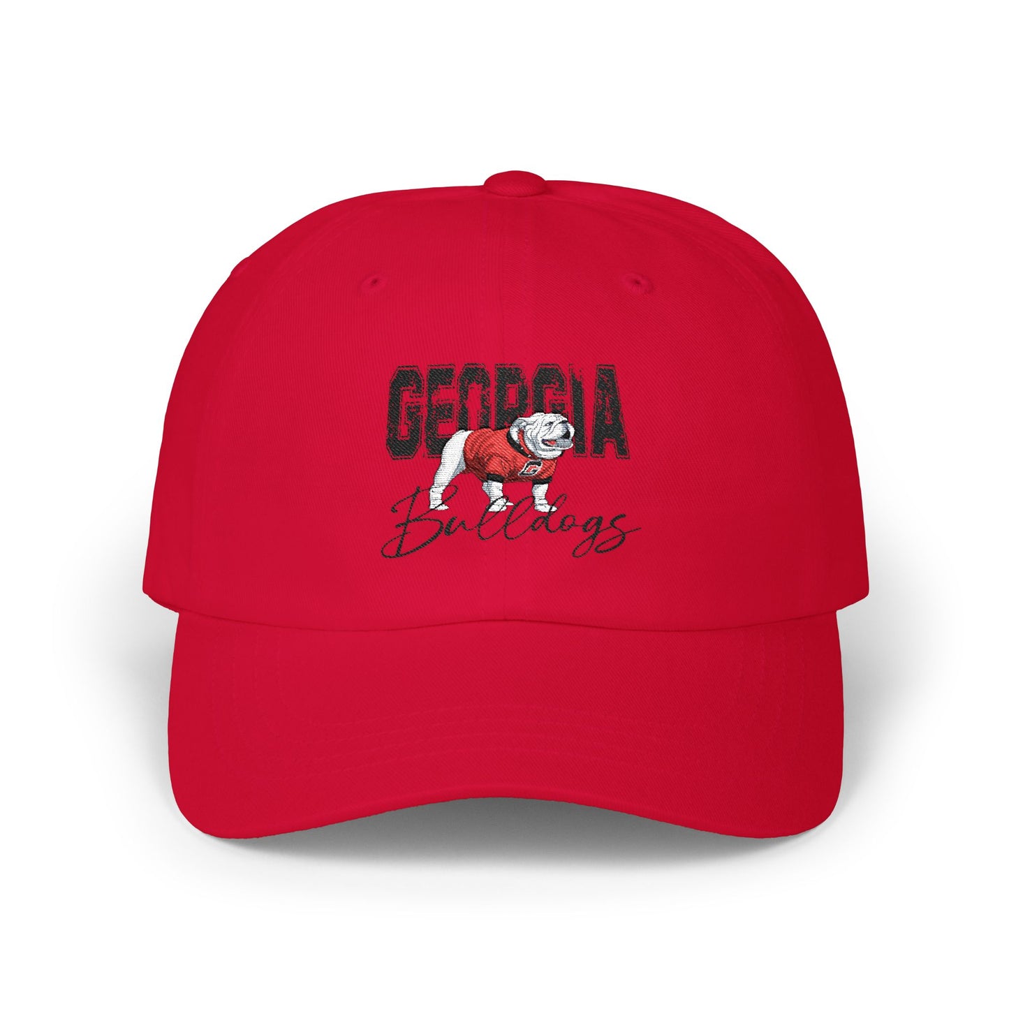 Georgia Bulldogs Dad Cap — Classic Embroidered College Baseball Hat