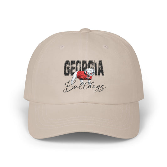 Georgia Bulldogs Dad Cap — Classic Embroidered College Baseball Hat