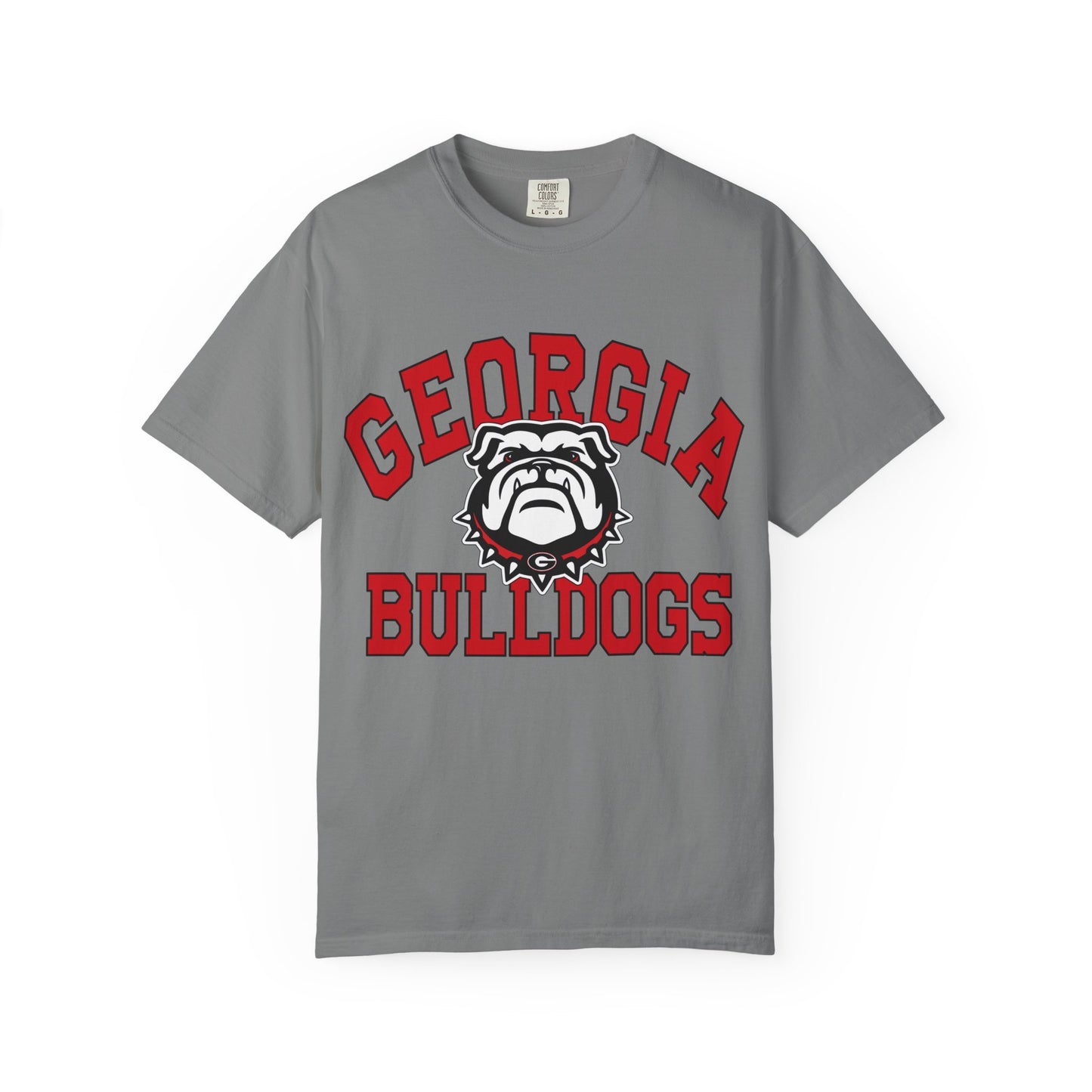 Georgia Bulldogs T-Shirt — Vintage Collegiate Bulldog Logo Tee