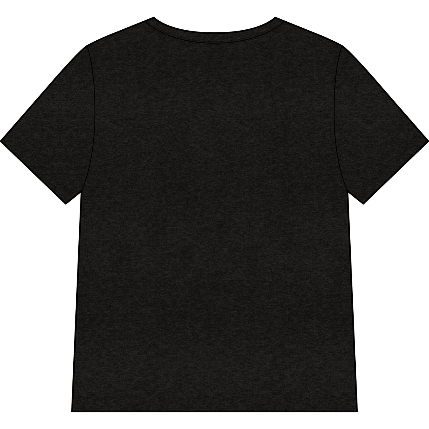 Alabama Football Heart V-Neck Tee — Women’s Crimson & Gray Game Day Shirt
