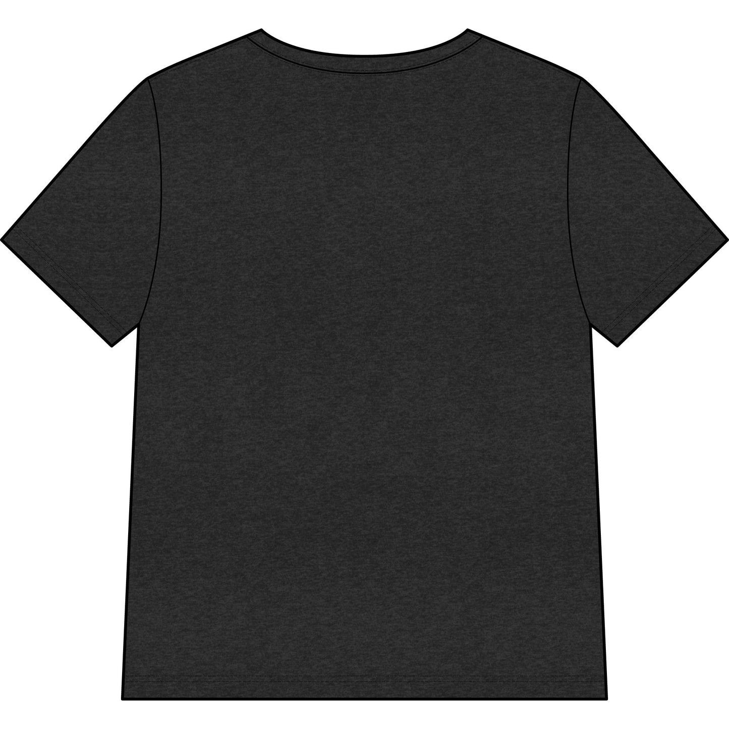 Alabama Football Heart V-Neck Tee — Women’s Crimson & Gray Game Day Shirt