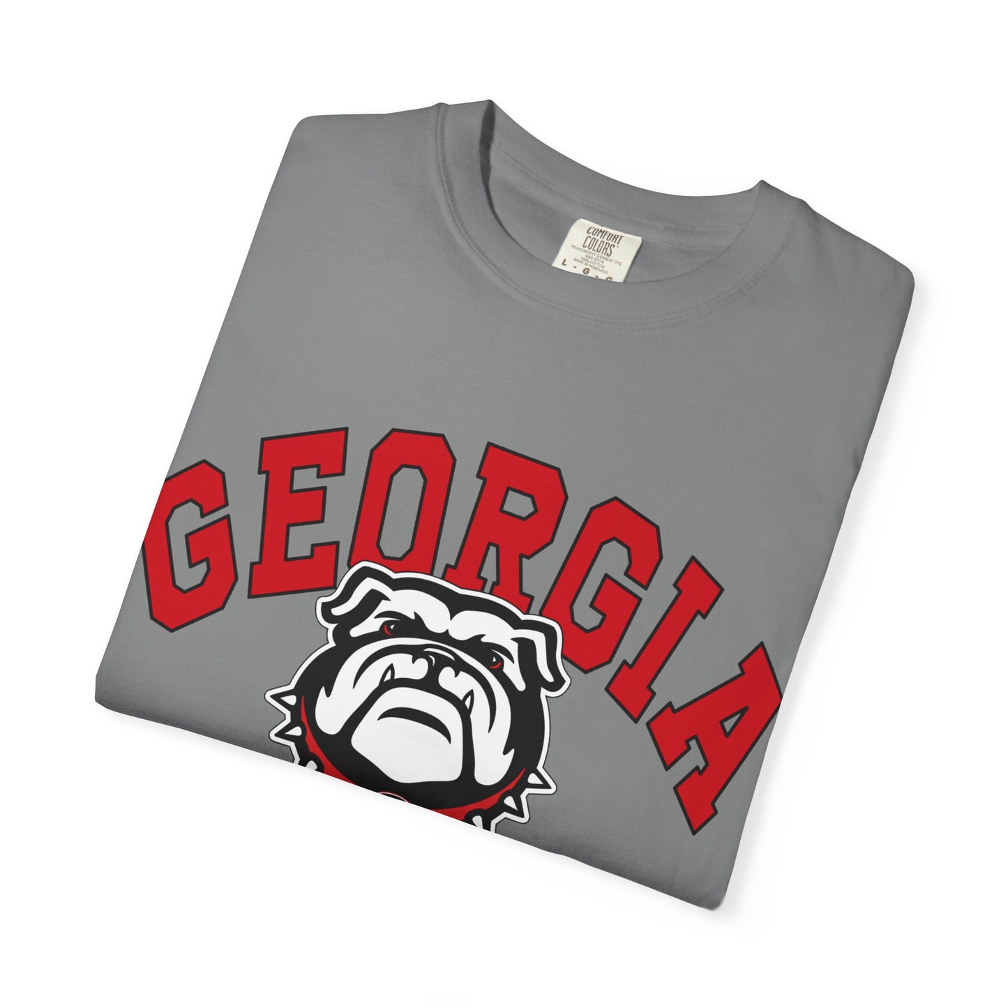 Georgia Bulldogs T-Shirt — Vintage Collegiate Bulldog Logo Tee