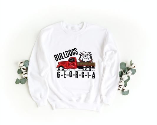 Bulldogs Red Truck