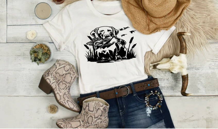 Dog Bird Hunting Shirt