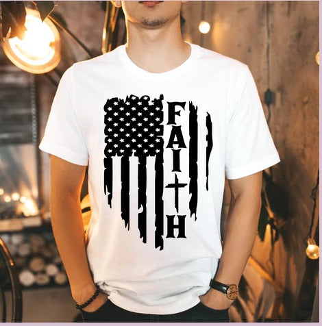 Faith American Flag Shirt