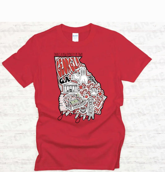 Bulldogs State Shirt