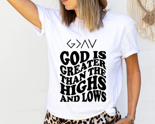 God Greater than Highs and Lows