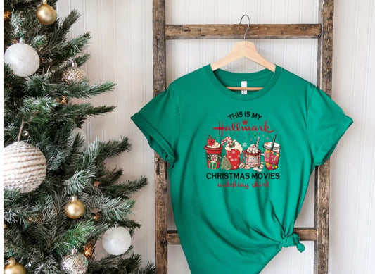 Hallmark Christmas Movie Watching Shirt