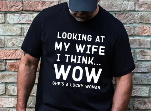 Looking at My Wife