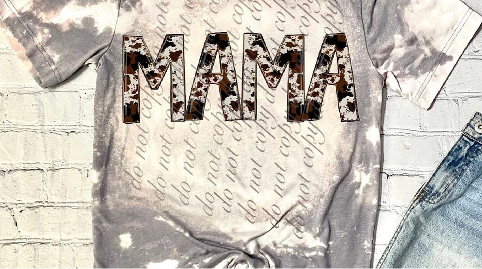 Mama Brown Cowprint