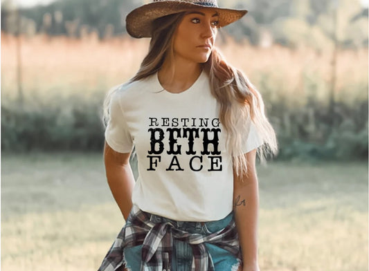 Resting Beth Face