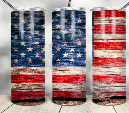 American Flag 20 oz. Tumbler