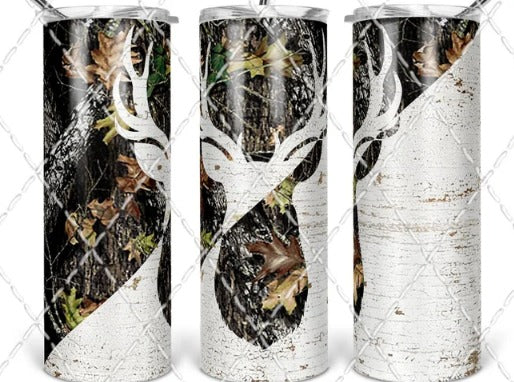 Camo Deer Tumbler 20 oz. Tumbler