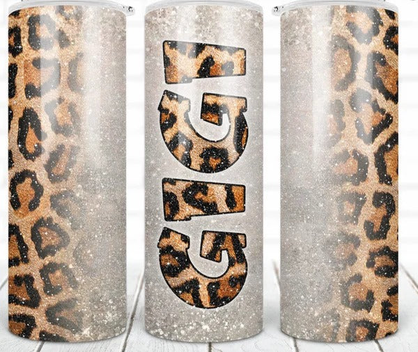 Gigi Leopard 20 oz. Tumbler