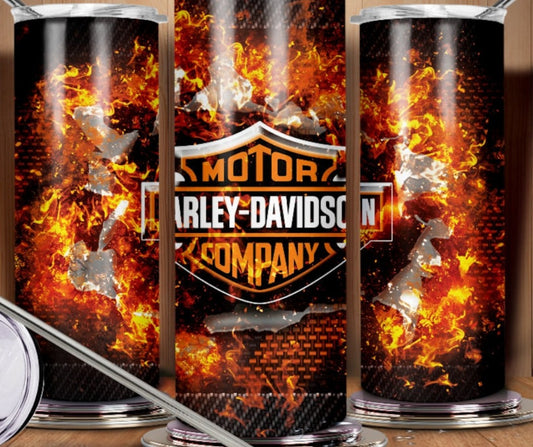 Motorcycle 20 oz. Tumbler