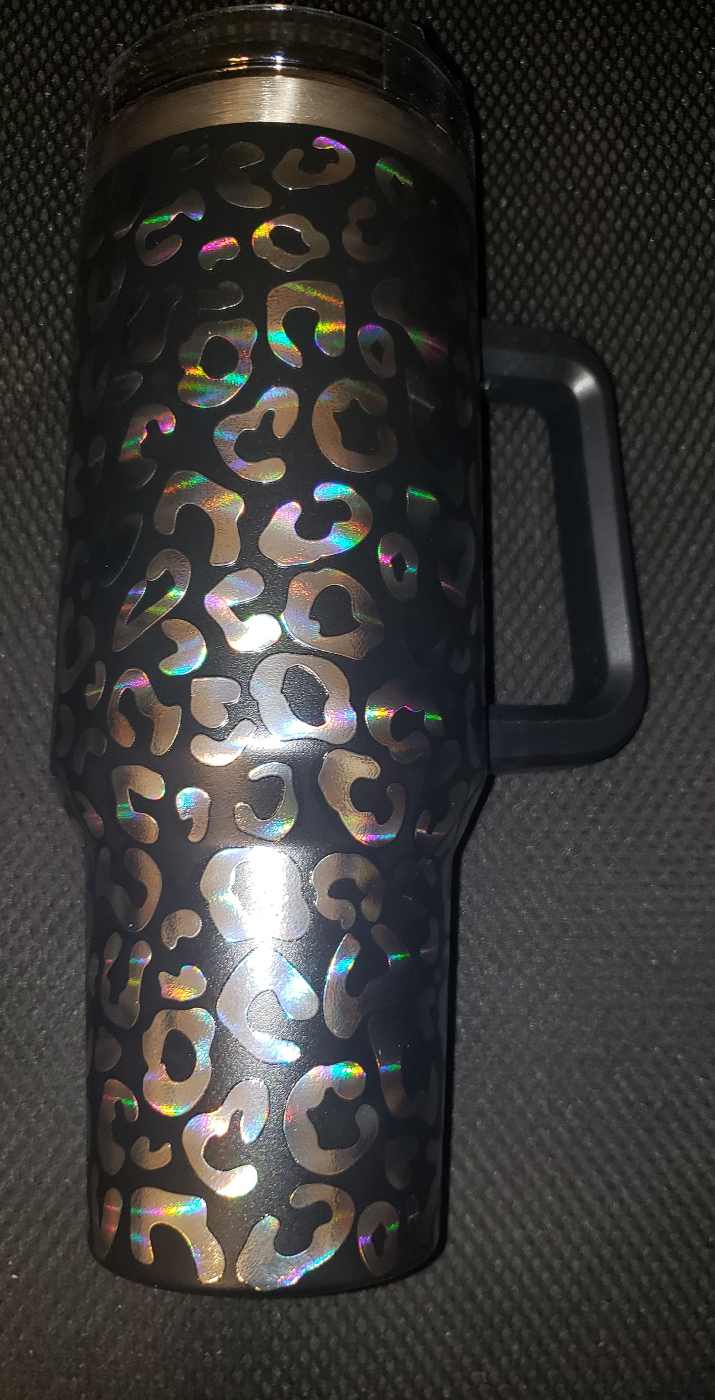 Iridescent Cheetah Print 40 oz. Tumblers