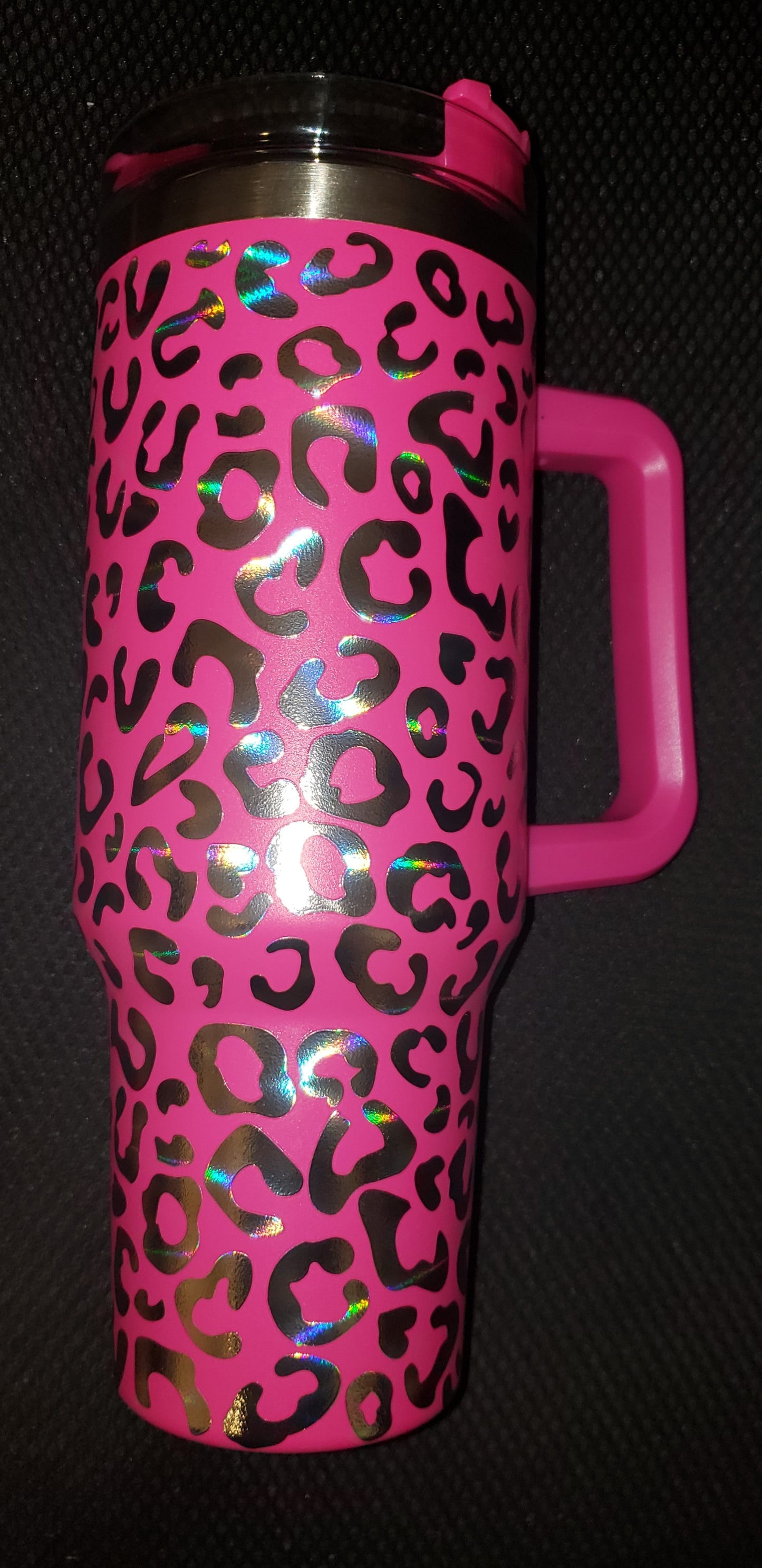 Iridescent Cheetah Print 40 oz. Tumblers