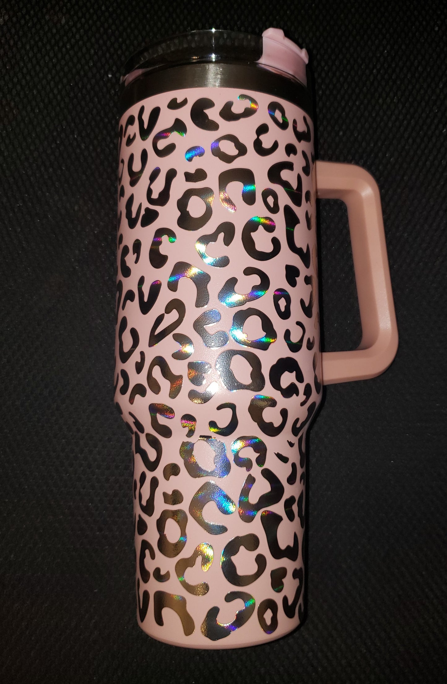 Iridescent Cheetah Print 40 oz. Tumblers