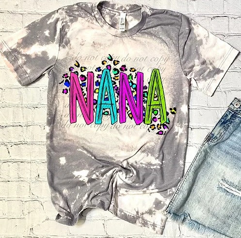Nana Colorful Print